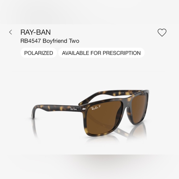 🆕 RAY-BAN RB4547 Boyfriend Two - Picture 7 of 9